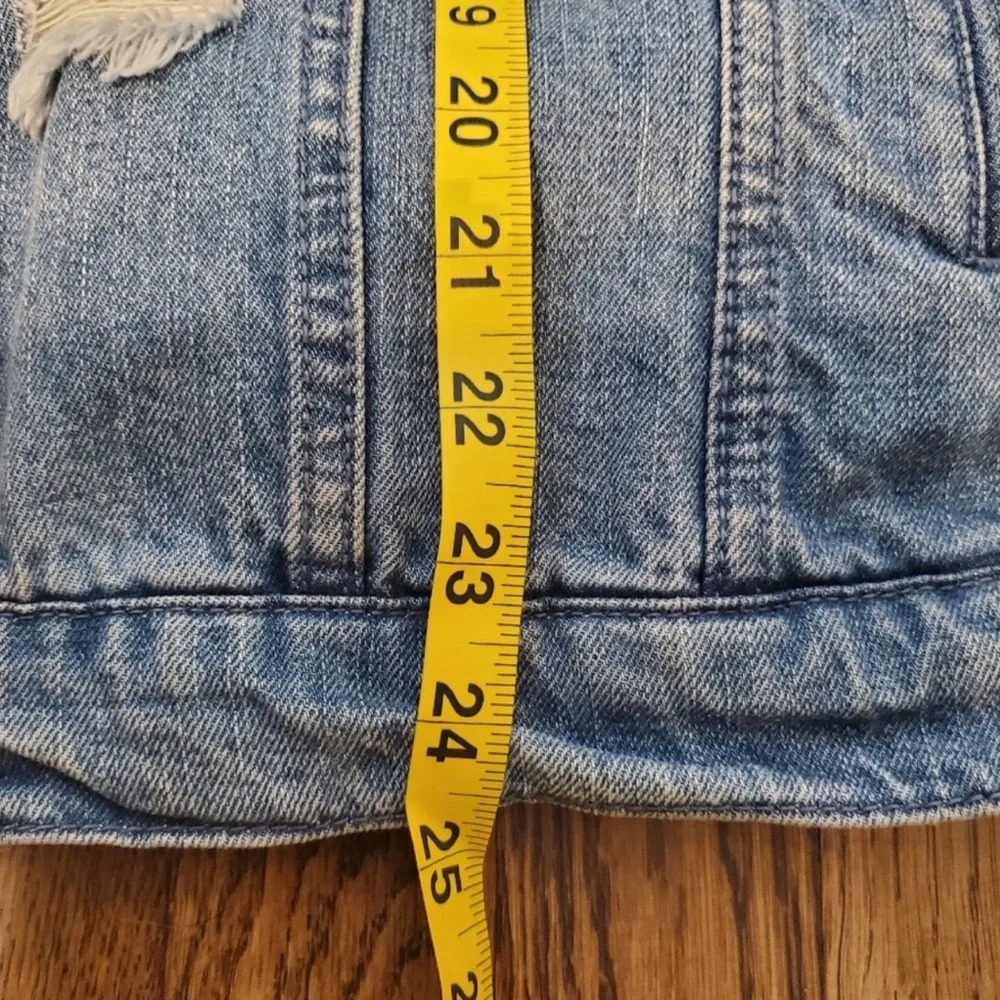 Rare Guns N Roses distressed jean jacket XXL - Picture 3 of 6